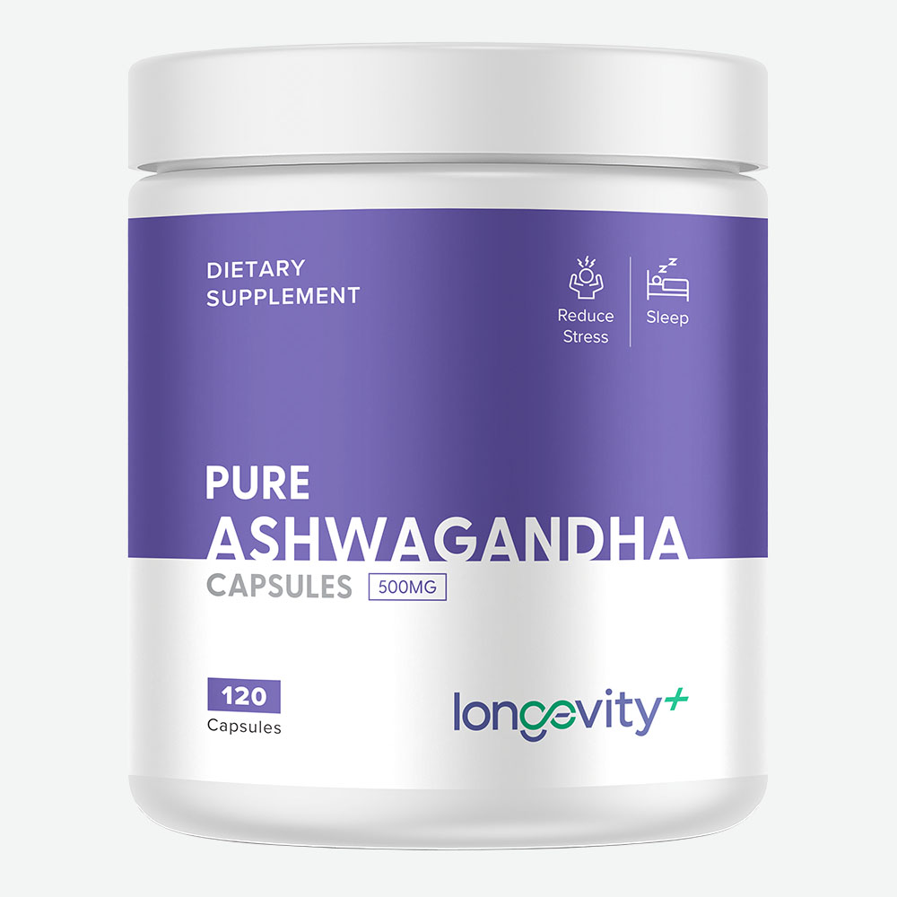 Pure Ashwagandha Capsules 500mg
