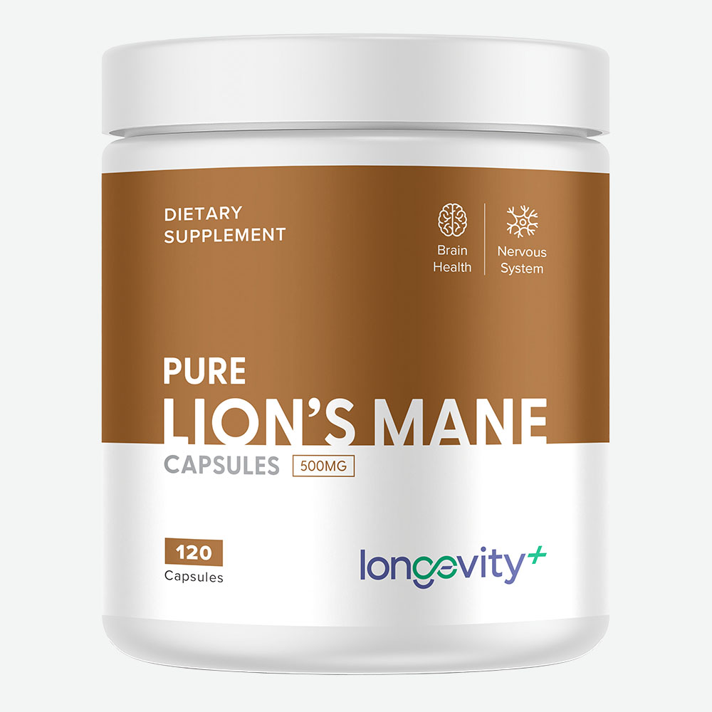 Pure Lion's Mane Capsules 500mg